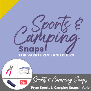 SPORT + CAMPING Non-sew Fasteners/Snaps