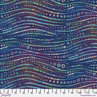 Midnight Wave | Birds of a Feather by Helen Godden (¼ Yard)