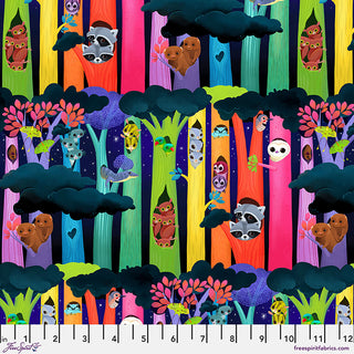 Peekaboo Forest | Love Under the Stars by Daughter Earth/Katy Tanis (¼ Yard)