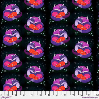 Fox Cuddle | Love Under the Stars by Daughter Earth/Katy Tanis (¼ Yard)