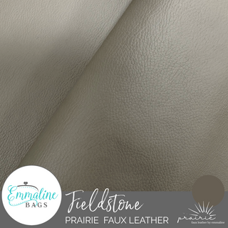 Fieldstone | Prairie Faux Leather™ | ½ Yard Precut (18" x 53")