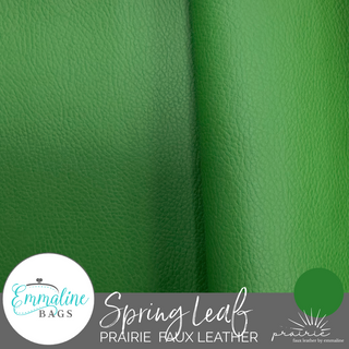 Spring Leaf | Prairie Faux Leather™ | ½ Yard Precut (18" x 53")