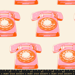 Natural Telephones | Sparkle Mart by Ruby Star Society (¼ Yard)