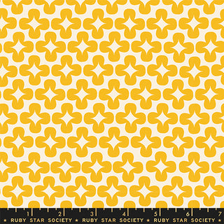 Dandelion Leaf | Persimmon by Ruby Star Society (¼ Yard)