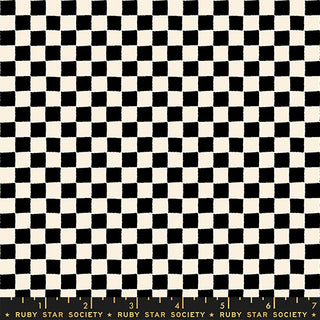 Black Block Print | 1-800-Calico by Ruby Star Society (¼ Yard)