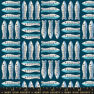 Galaxy Little Sardines | 1-800-Calico by Ruby Star Society (¼ Yard)