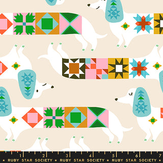 Shell Quilty Dog | 1 800 Notion by Ruby Star Society (¼ Yard)