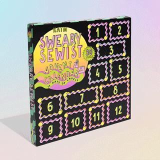 Sew-In Labels: 'Sweary Sewist' 12 Day Advent Calendar  | KATM