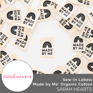 Sew-in Labels: Made by Me Organic Cotton