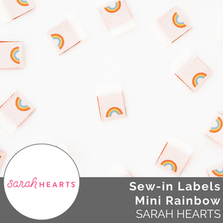 Sew-in Labels: Mini Rainbow