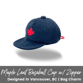 Canada Maple Leaf Baseball Cap | Bag Charm & Coin Purse