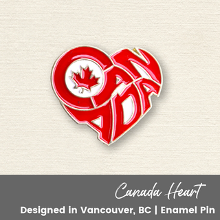 Canada Heart | Enamel Pin
