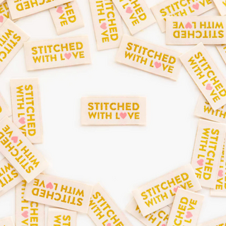 Sew-in Labels: Stitched with Love Gold