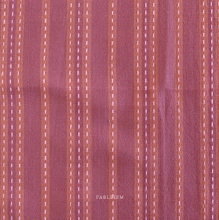 Blackberry Stitch Stripe | Lucky Loom by Fableism Supply Co. (¼ Yard)