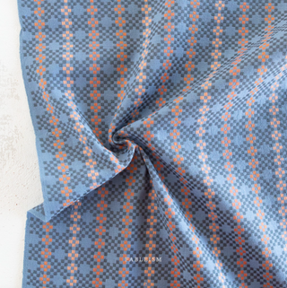 Blue Mosaic | Lucky Loom by Fableism Supply Co. (¼ Yard)