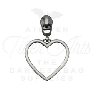 Large Heart Sliders w/ Pulls | SIZE#5 (2 Pack)