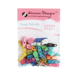 ATK Zipper Pulls | Assorted Candy Colour Mix for 14" (Size #3)