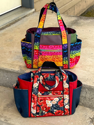 Jasper Tote Bag by UhOh Creations (Printed Paper Pattern)