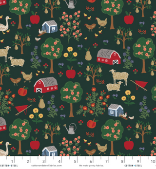 Evergreen Farmhouse | Home Sweet Home by Rifle Paper Co. (¼ Yard)