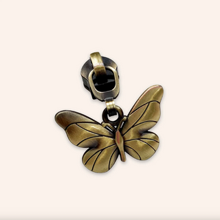 Butterfly | Zipper Sliders with Pulls | Size #5 (5 Pack)