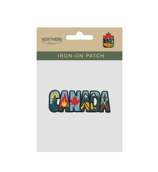 Canada Nature Iron-On Patch | Embroidered Canada Patch