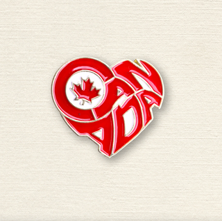 Canada Heart | Enamel Pin