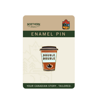 Double Double Coffee Cup | Enamel Pin