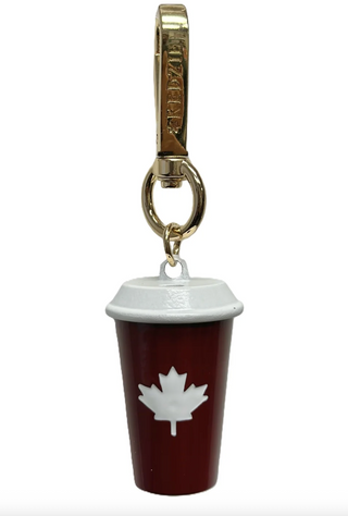 Maple Leaf Coffee Cup | Bag & Key Charm
