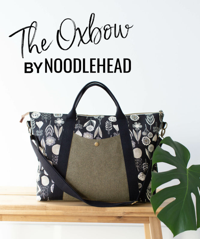 The Oxbow Sewing pattern by Noodlehead - Emmaline Bags 