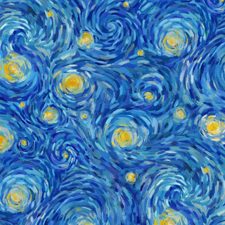 Night Sky | Starry Night for Northcott (¼ Yard)