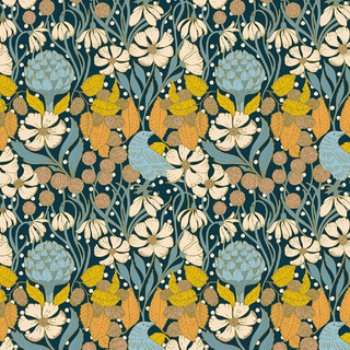 Bramble Bush | Bramble & Bloom by Katie O'Shea for FIGO (¼ Yard)