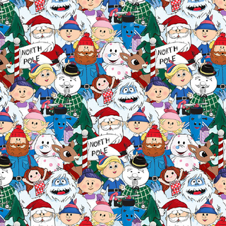 Characters | Rudolph the Red-Nosed Reindeer® for Northcott (¼ Yard)