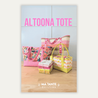 Altoona Tote by Ma Tante Quilting (Printed Paper Pattern) - Emmaline Bags Inc.-Sewing Patterns