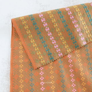 Amaretto Mosaic | Lucky Loom by Fableism Supply Co. (¼ Yard) - Emmaline Bags Inc. - Fabric