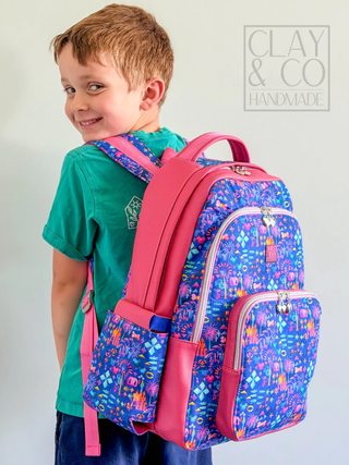 Andy Backpack by UhOh Creations (Printed Paper Pattern) - Emmaline Bags Inc. - Sewing Patterns