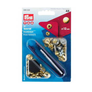 ANORAK Non-Sew Fasteners/Snaps - Emmaline Bags Inc.-Bag Hardware