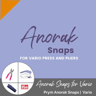 ANORAK Non - Sew Fasteners/Snaps - Emmaline Bags Inc. - Bag Hardware