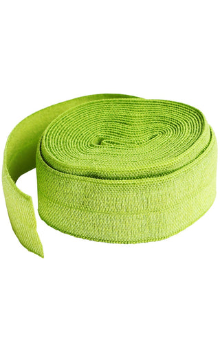 Apple Green | Fold Over Elastic | ¾" (20 mm) (2 Yard Package) - Emmaline Bags Inc.-Sewing Supplies & Notions