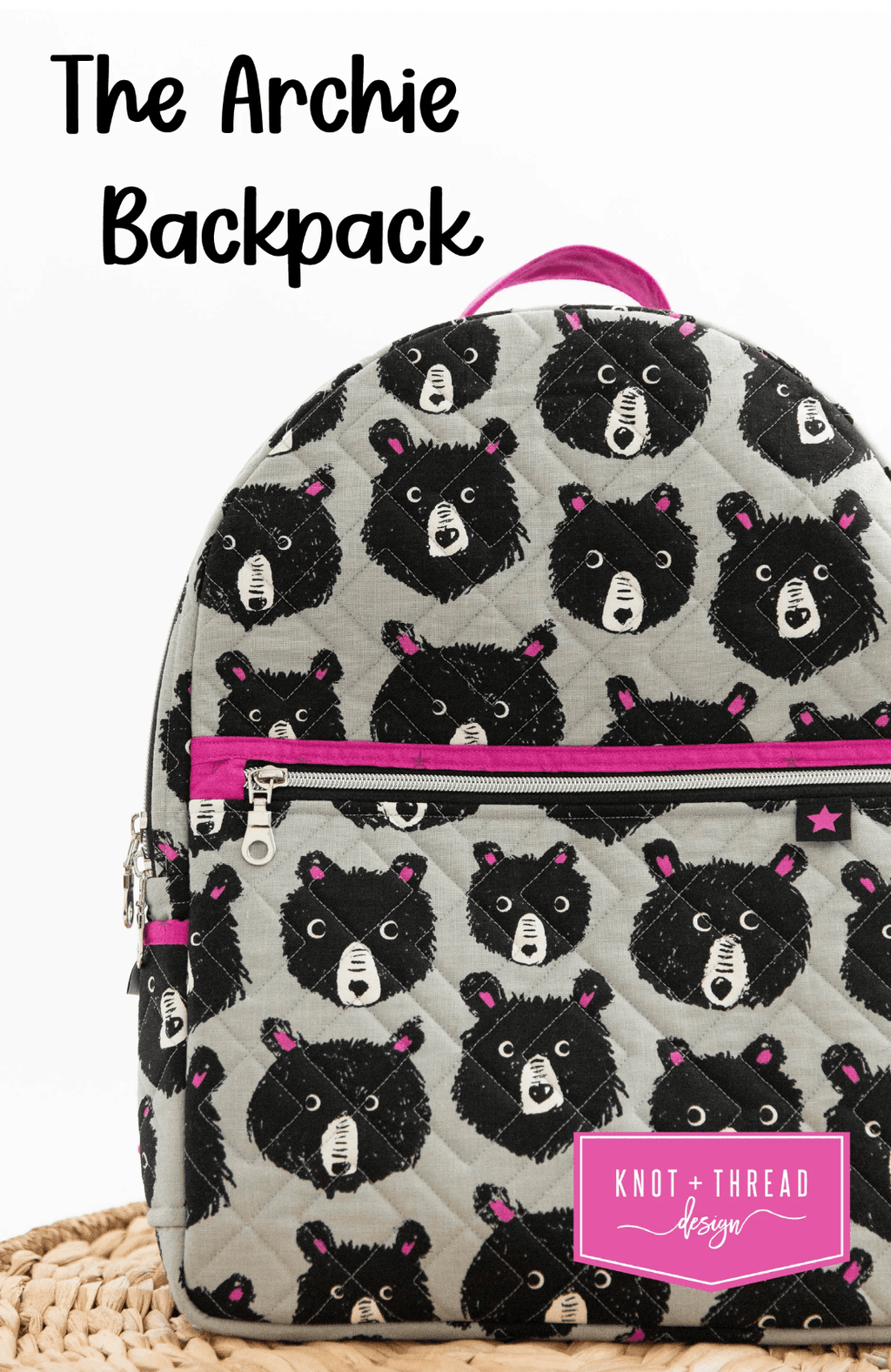 Archie Backpack by Knot + Thread Designs (Printed Paper Pattern ...