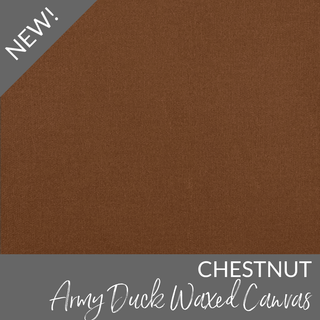 Army Duck Waxed Canvas - 13.5 oz/square yard - TexWax™ Finish - Emmaline Bags Inc.-Fabric
