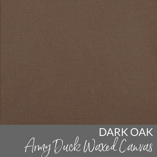 Army Duck Waxed Canvas - 13.5 oz/square yard - TexWax™ Finish - Emmaline Bags Inc.-Fabric