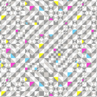 Ash Check It | Prismatic by Libs Elliott (¼ Yard) - Emmaline Bags Inc.-Fabric
