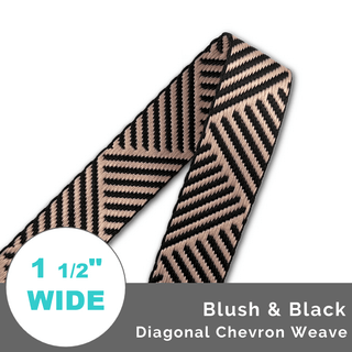 Assorted Jacquard Webbing 1 1/2" (38mm) Wide (Per 1 Yard) - Emmaline Bags Inc. - Straps & Handles