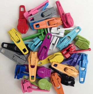 ATK Zipper Pulls | Assorted Candy Colour Mix for 14" (Size 3) - Emmaline Bags Inc. - Bag Zippers