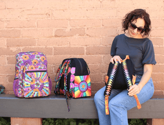 Backpack Straps & Pockets | FPP Expansion Pack | Quilting Elissa X ByAnnie (Printed Pattern) - Emmaline Bags Inc. - Sewing Patterns