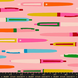 Balmy Pens | Trinketry by Ruby Star Society (1/4 Yard) - Emmaline Bags Inc. - Fabric