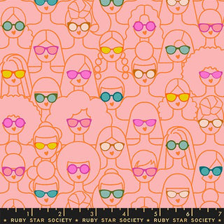 Balmy Shine Girl, Shine | Poolside Too by Ruby Star Society (¼ Yard) - Emmaline Bags Inc. - Fabric