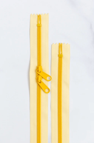 Banana Split | 30" Nylon Coil Zipper | *Size #5* with Two Pulls - Emmaline Bags Inc.-Bag Zippers