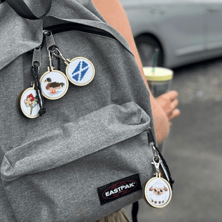 'Bee Happy!' | Mini Matchbox Cross Stitch Kit - Emmaline Bags Inc. - Sewing Supplies & Notions