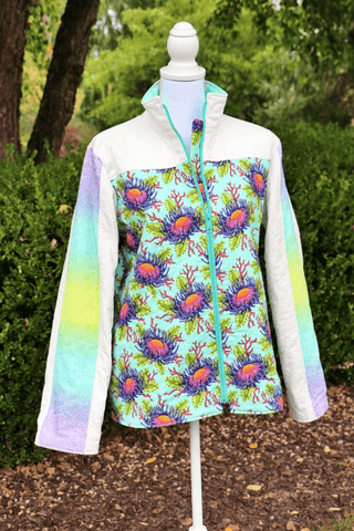 Bella Quilt Coat by Quilting Elissa X ByAnnie (Paper Pattern) - Emmaline Bags Inc. - Sewing Patterns